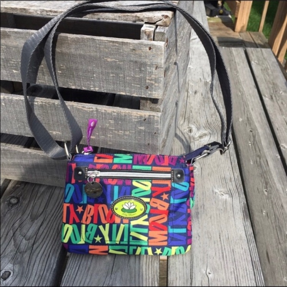 - Lily Bloom Crossbody Purse! EUC!